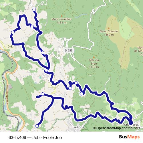 63-Ls406 bus Line Map