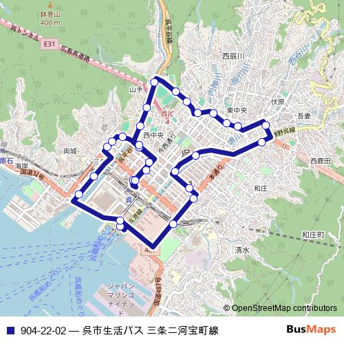 904-22-02 bus Line Map