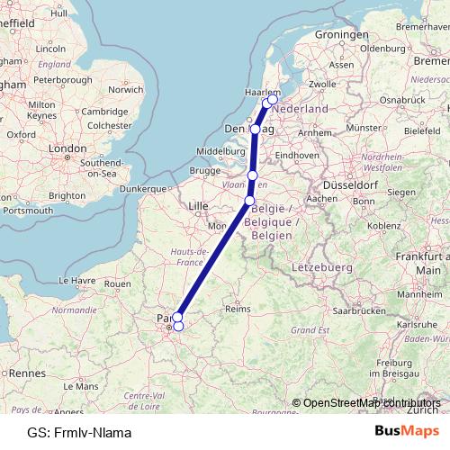 GS: Frmlv-Nlama rail Line Map