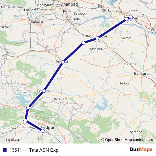 13511 rail Line Map