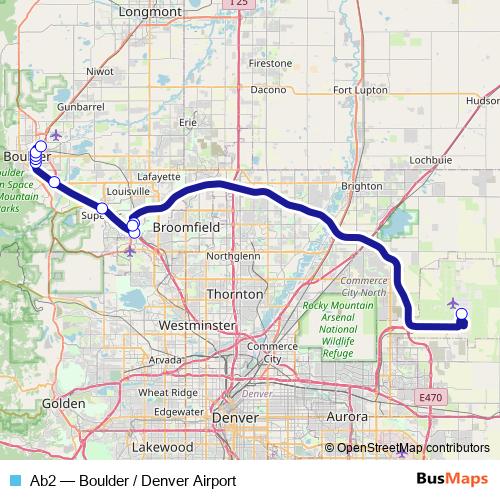 Ab2 bus Line Map