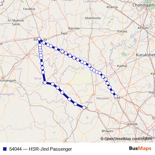 54044 rail Line Map