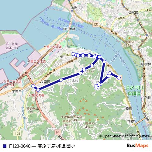 F123-0640 bus Line Map