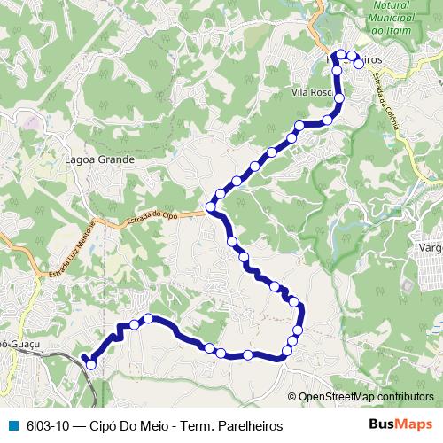 6l03-10 bus Line Map