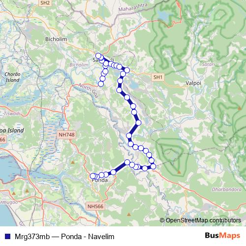 Mrg373mb bus Line Map