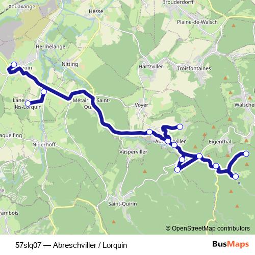 57slq07 bus Line Map