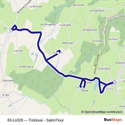 63-Ls029 bus Line Map