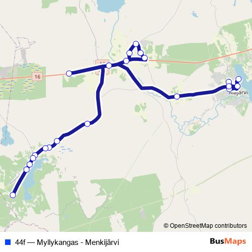44f bus Line Map