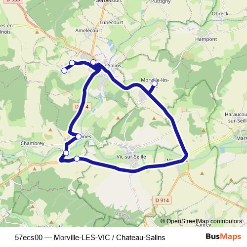 57ecs00 bus Line Map