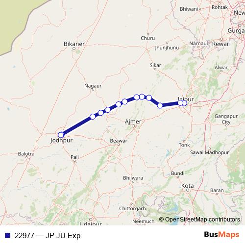 22977 rail Line Map