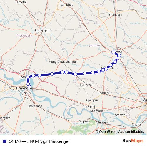 54376 rail Line Map