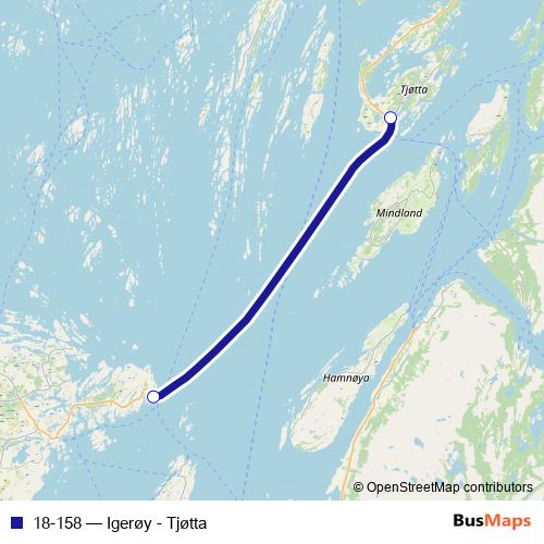 18-158 ferry Line Map