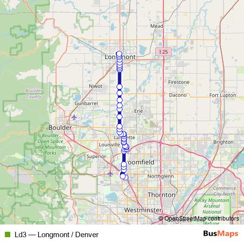 Ld3 bus Line Map