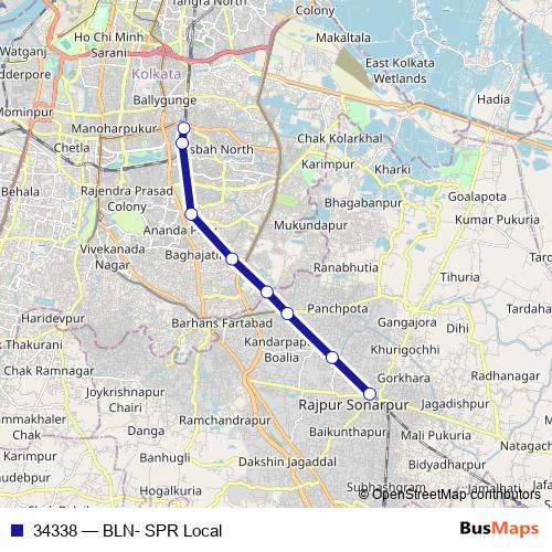 34338 rail Line Map