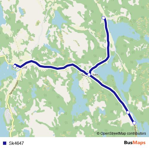 Sk4647 bus Line Map