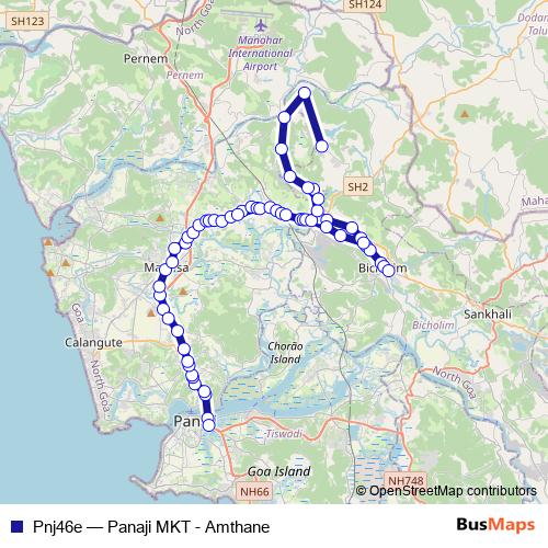 Pnj46e bus Line Map