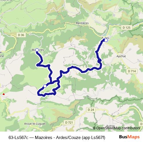 63-Ls567c bus Line Map