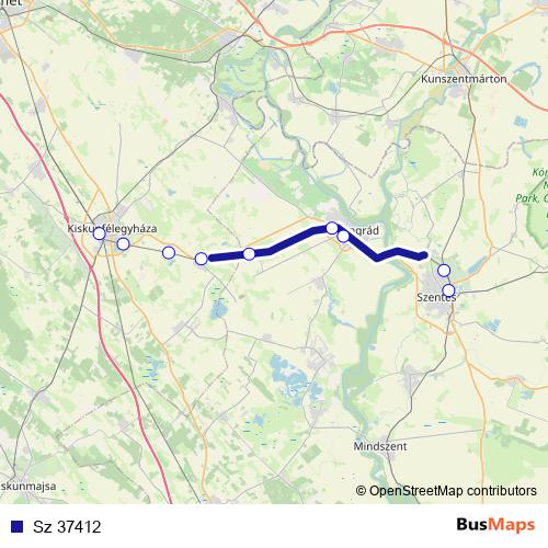 Sz 37412 rail Line Map