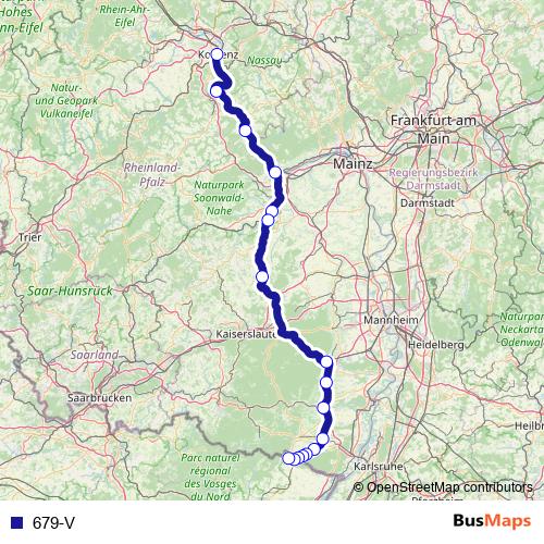 679-V rail Line Map