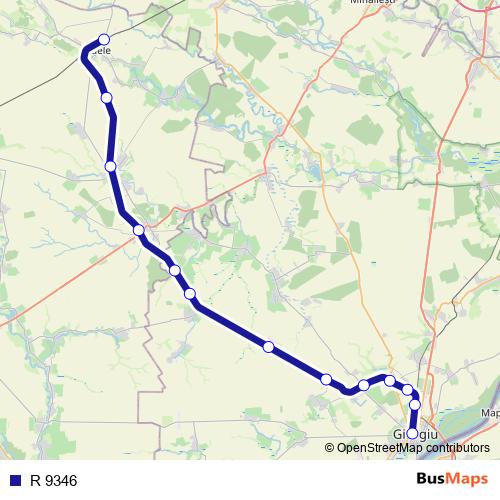 R 9346 rail Line Map