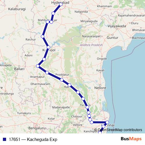 17651 rail Line Map