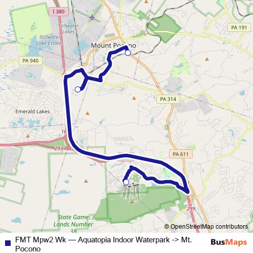 FMT Mpw2 Wk bus Line Map
