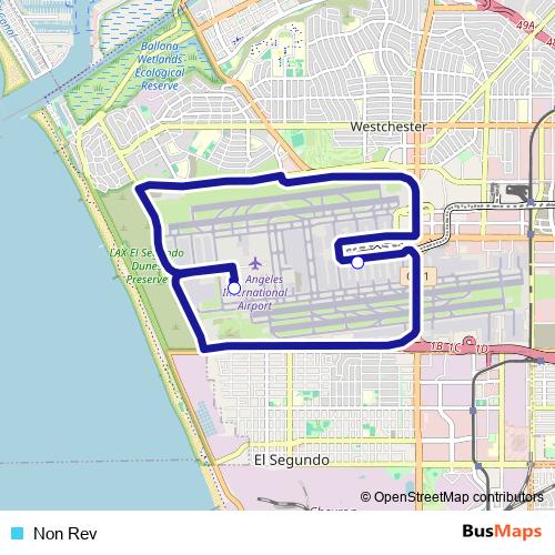 Non Rev bus Line Map