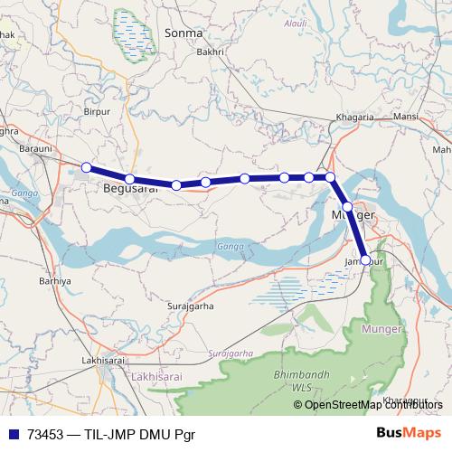 73453 rail Line Map