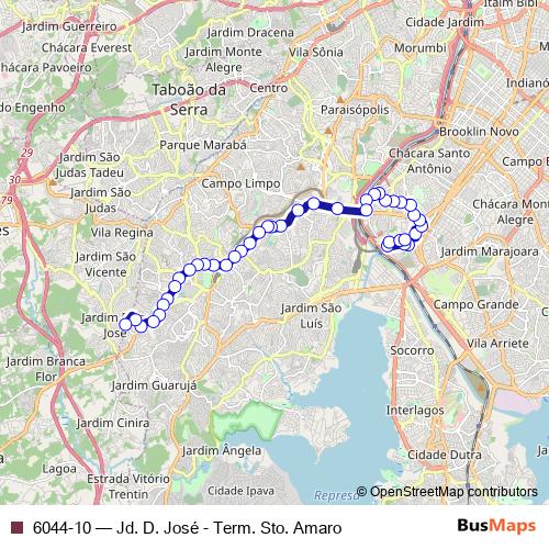 6044-10 bus Line Map