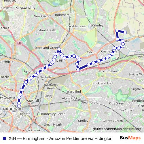 X64 bus Line Map