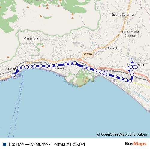 Fo507d bus Line Map