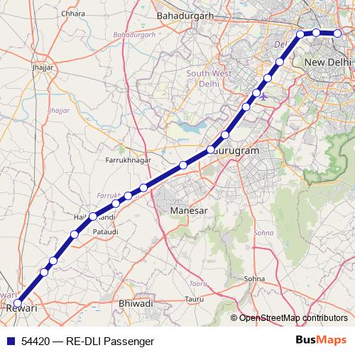 54420 rail Line Map
