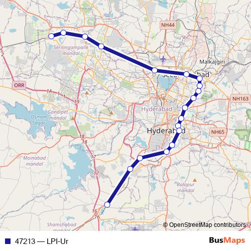 47213 rail Line Map
