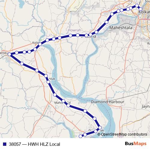 38057 rail Line Map
