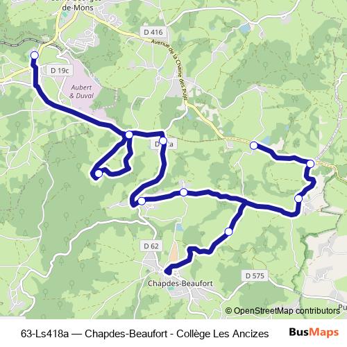 63-Ls418a bus Line Map
