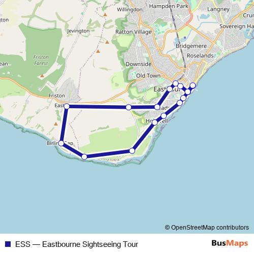 ESS bus Line Map