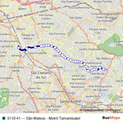 5110-41 bus Line Map