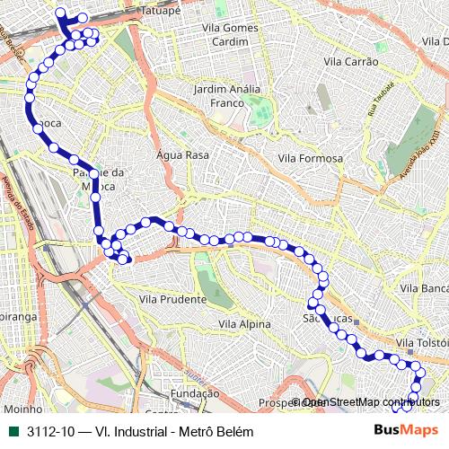 3112-10 bus Line Map