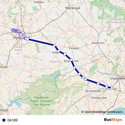 04189 bus Line Map