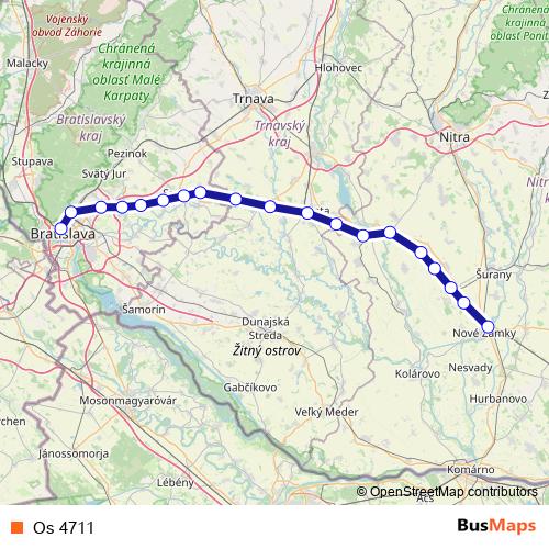 Os 4711 rail Line Map