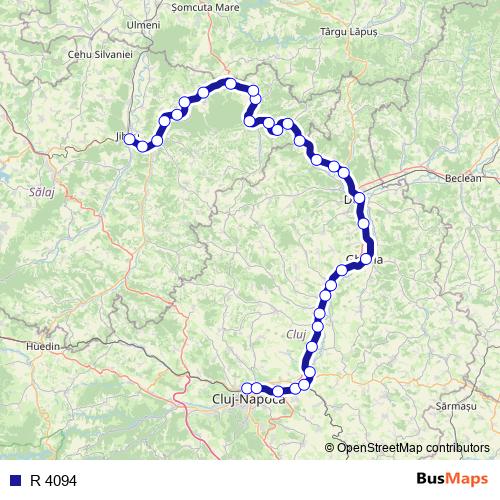 R 4094 rail Line Map