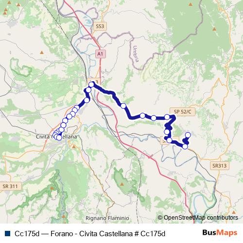 Cc175d bus Line Map
