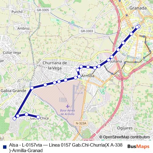 Alsa - L-0157vta bus Line Map