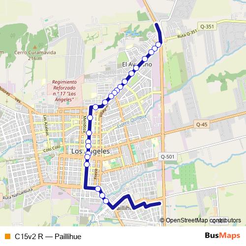 C15v2 R bus Line Map