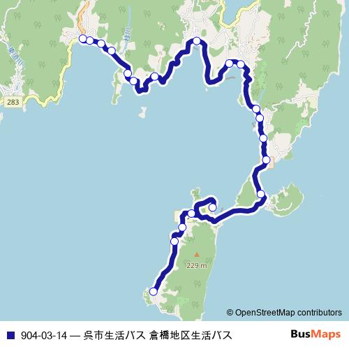 904-03-14 bus Line Map