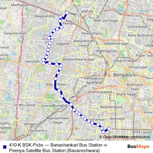 410-K BSK-Psbs bus Line Map
