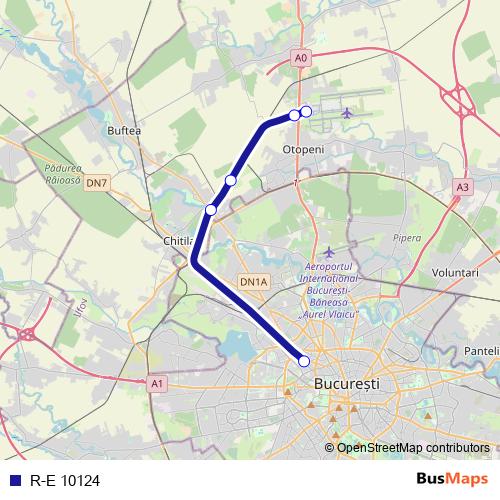 R-E 10124 rail Line Map