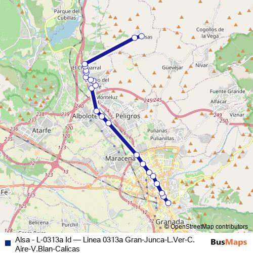 Alsa - L-0313a Id bus Line Map