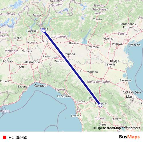 EC 35950 rail Line Map