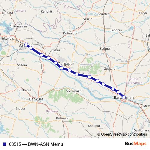63515 rail Line Map
